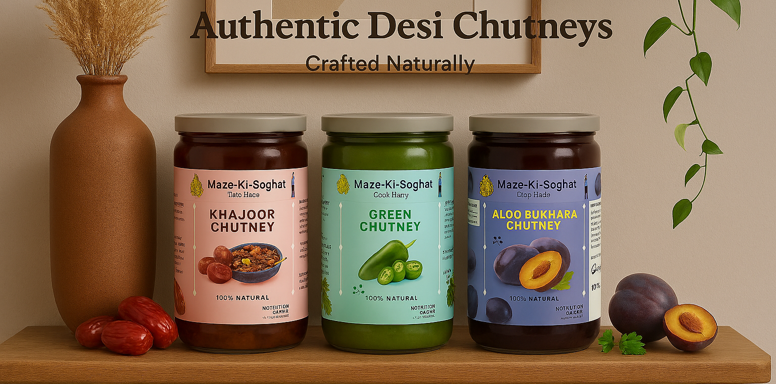 Homemade Desi Chutney | Fresh Pakistani Chutney Online