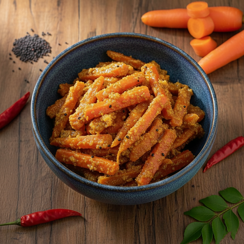 Red Carrot Pickle (سرخ گاجر کا اچار) – Homemade Desi Gajar Ka Achar Pakistan