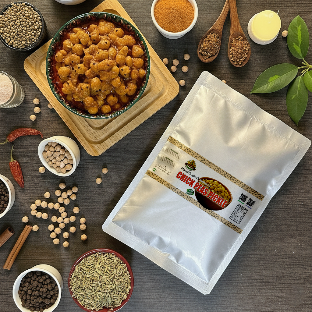 Chickpeas Pickle  (چنے کا اچار)