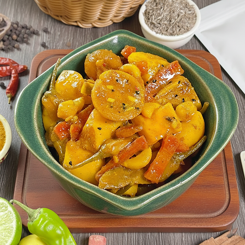 Mix Khatta Meetha Pickle (مکس کھٹا میٹھا اچار) – Homemade Desi Sweet Sour Achar Pakistan
