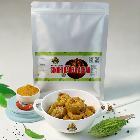 Sindhi Karela Pickle (کریلا اچار) – Homemade Desi Bitter Gourd Achar Pakistan