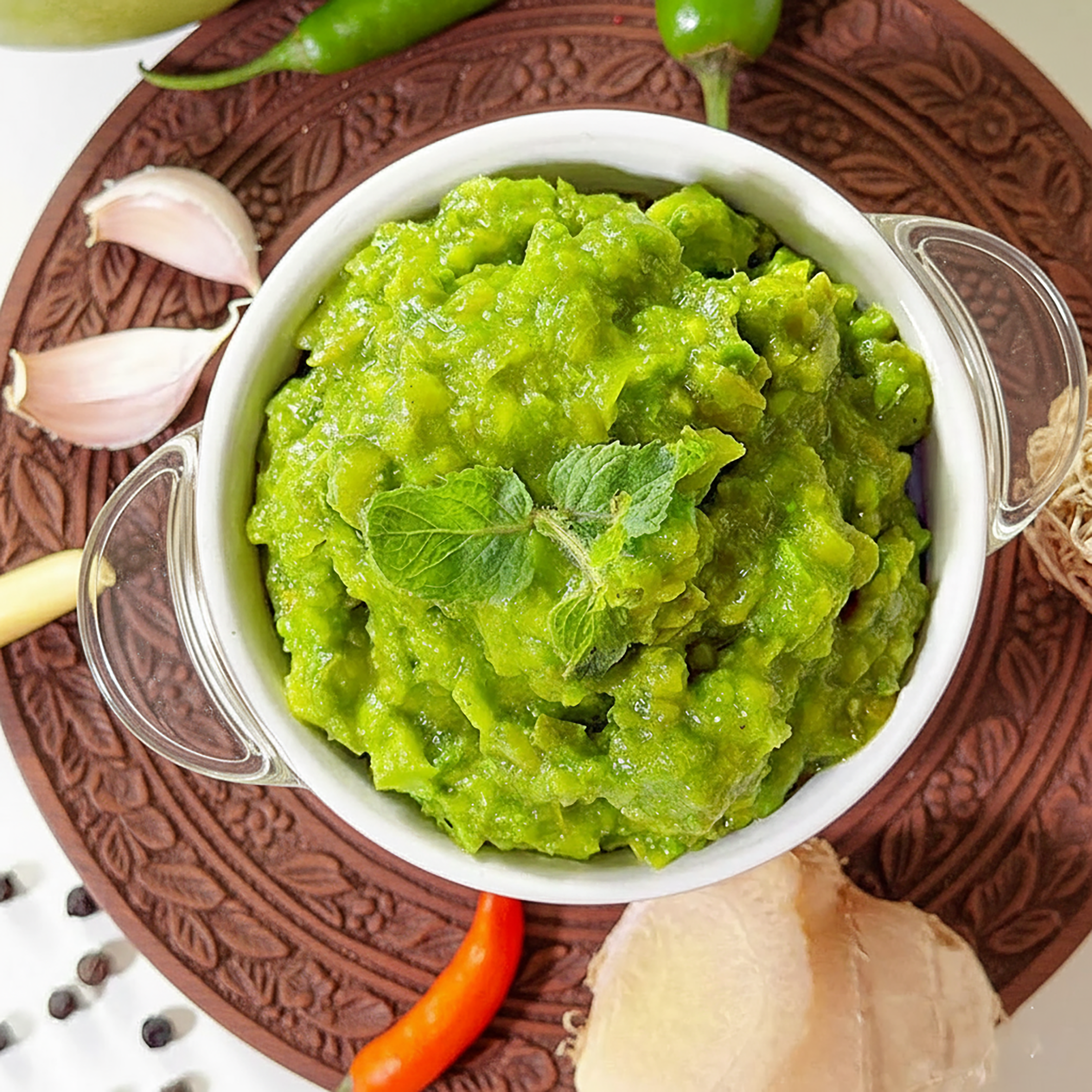 Green Chutney (ہری چٹنی) – Homemade Desi Hari Chutney Pakistan | Maze Ki Soghat
