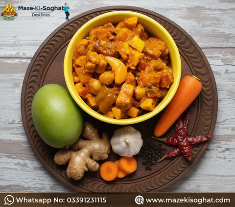 Homemade Shahi Mix Achar (Mixed Pickle) Pakistan – Maze Ki Soghat
