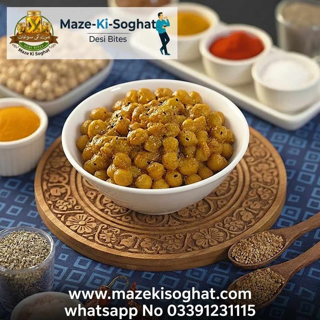 Homemade Chickpeas Pickle (Channa Achar) Pakistan – Maze Ki Soghat
