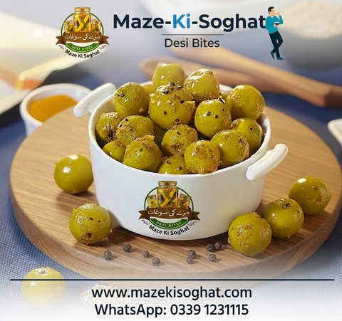 Lahore Lasoora Pickle (Gum Berry Achar) homemade Pakistan – Maze Ki Soghat
