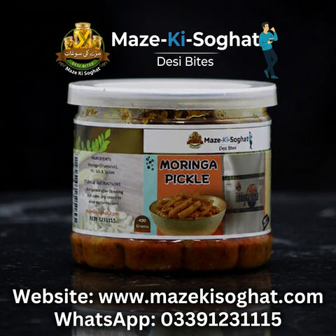 Homemade Moringa Pickle (Sohanjana Achar) Pakistan – Maze Ki Soghat
