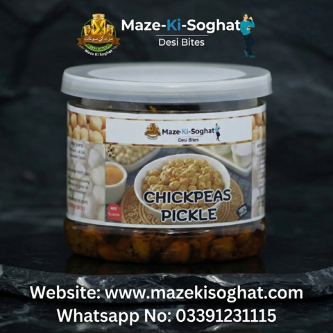 Homemade Chickpeas Pickle (Channa Achar) Pakistan – Maze Ki Soghat
