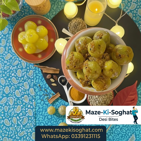 Homemade Amla Pickle (Amla Ka Achar) Pakistan – Maze Ki Soghat
