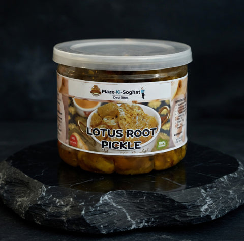 Lotus Root Pickle (بیہ کا اچار)