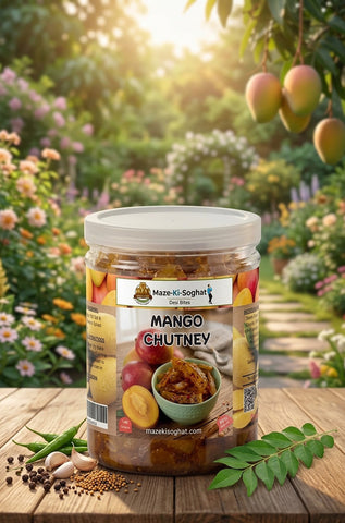 Mango Chutney (آم کی چٹنی) – Homemade Desi Sweet & Spicy Mango Chutney Pakistan