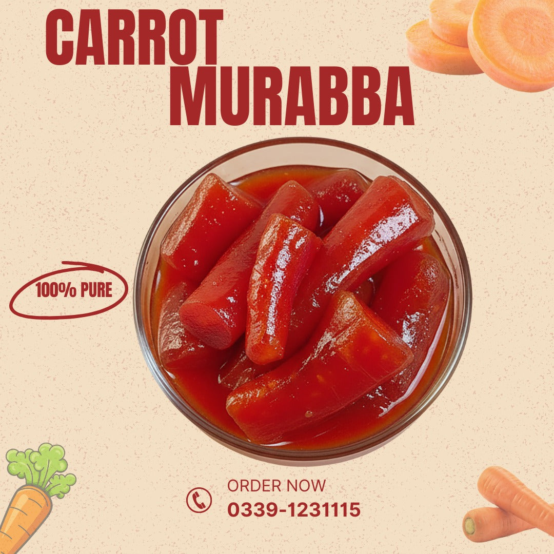 Carrot Murabba ( گاجر کا مربہ )