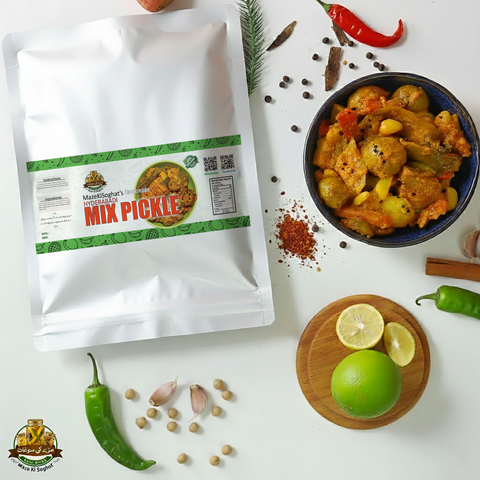 Dual Pak Offer – 2 x 800g (Hari Chutney + Hyderabad Mix Pickle) Pakistan