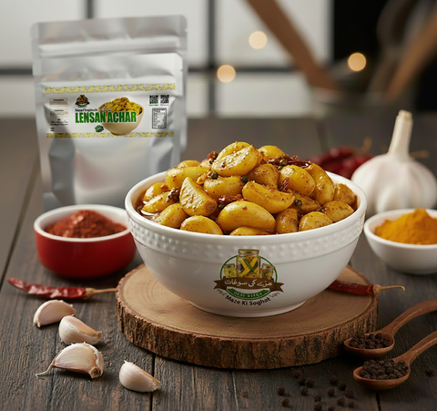 Garlic Pickle (لہسن کا اچار)