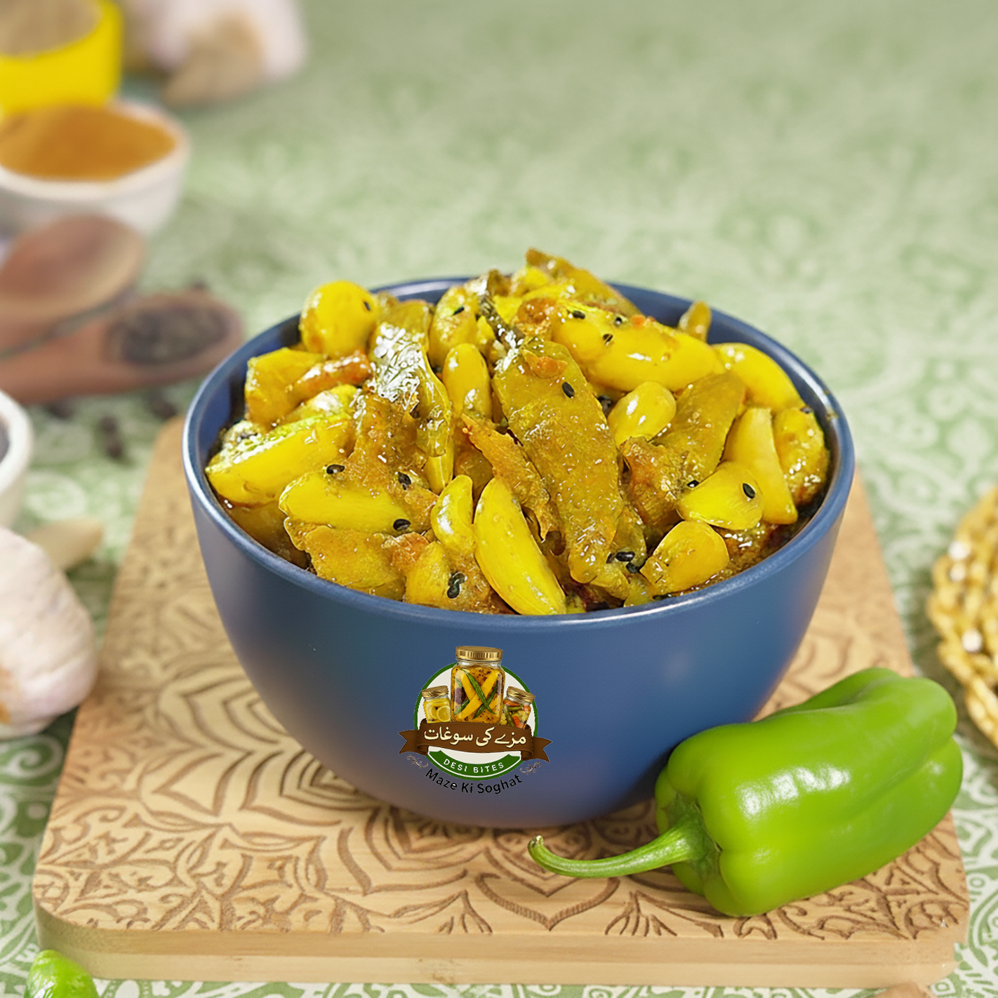 Garlic Pickle (لہسن کا اچار)