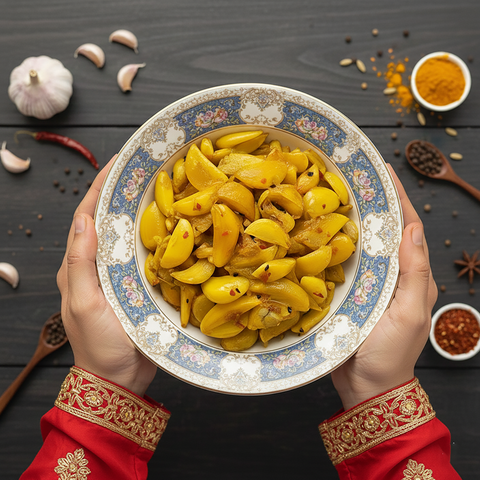 Garlic Pickle (لہسن کا اچار)