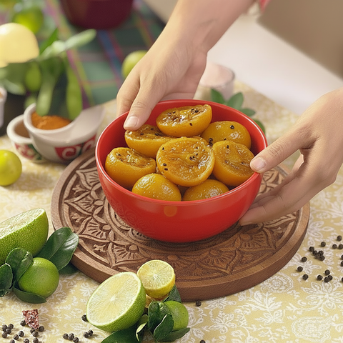 Lemon Pickle (لیموں کا اچار) – Homemade Desi Lemon Achar Pakistan