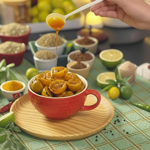 Lemon Pickle (لیموں کا اچار) – Homemade Desi Lemon Achar Pakistan