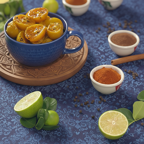 Lemon Pickle (لیموں کا اچار) – Homemade Desi Lemon Achar Pakistan