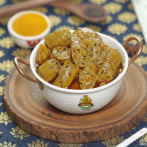 Lotus Root Pickle (بیہ کا اچار)