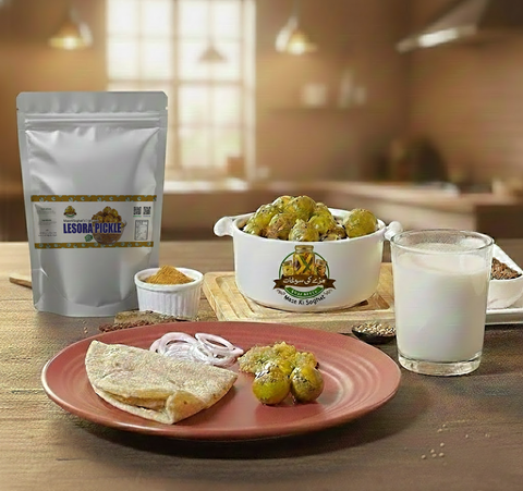 Lahori Lasoora Pickle (لاہوری لسوڑا اچار)