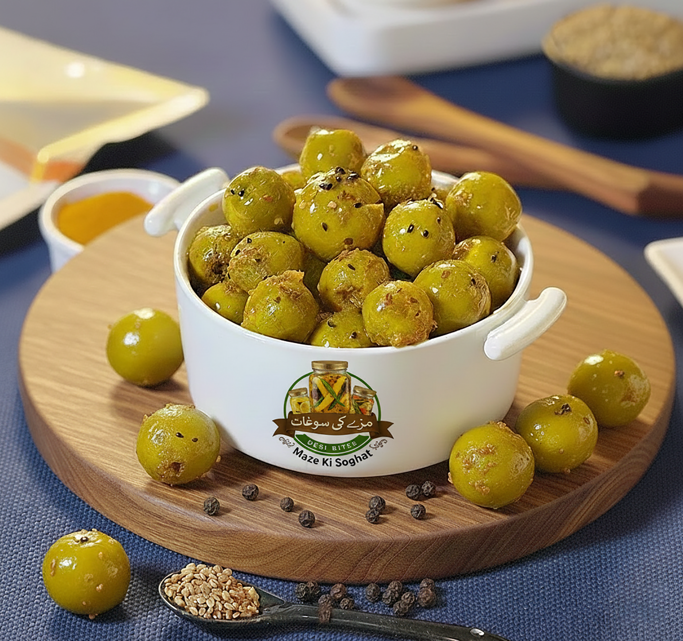 Lahori Lasoora Pickle (لاہوری لسوڑا اچار)