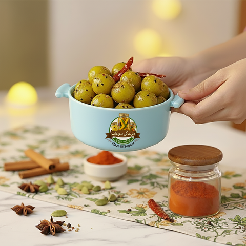 Lahori Lasoora Pickle (لاہوری لسوڑا اچار)