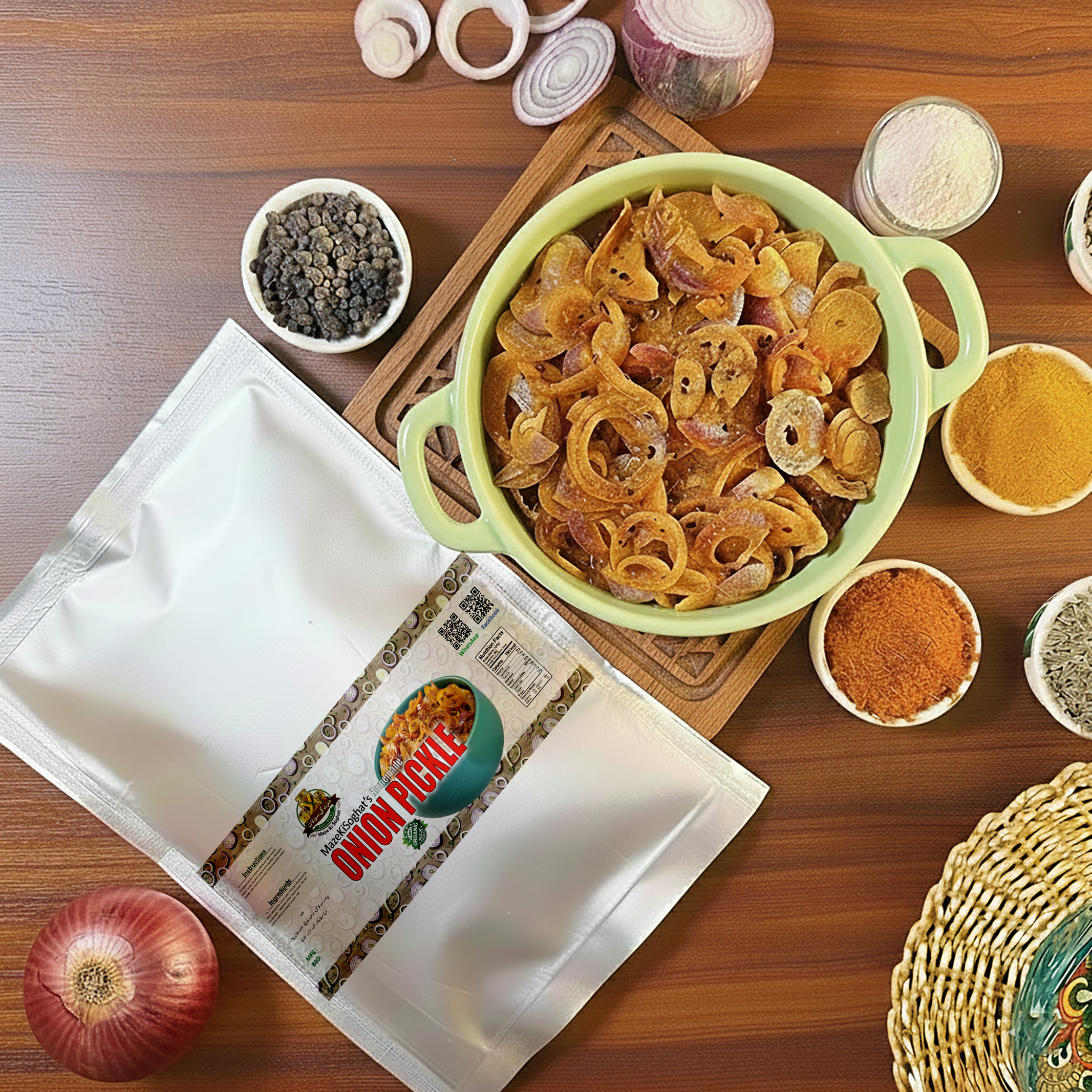 Onion Pickle (پیاز کا اچار) – Homemade Desi Pyaz Ka Achar Pakistan